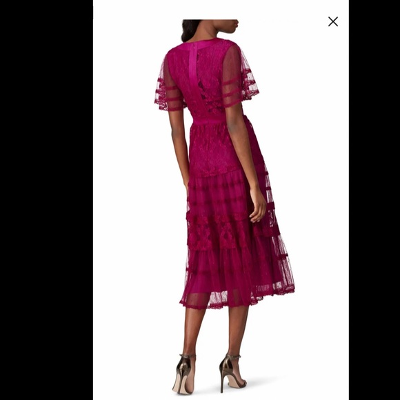 Selling by June 6: Temperley London Florence Short Sleeve Dress (US Size 2) - Picture 5 of 8